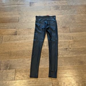 NWOT Spanx Faux Leather Leggings
